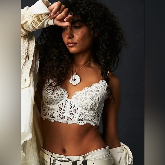 Free People Other - *NWOT* Free People All Yours Lace Underwire Longline Bra